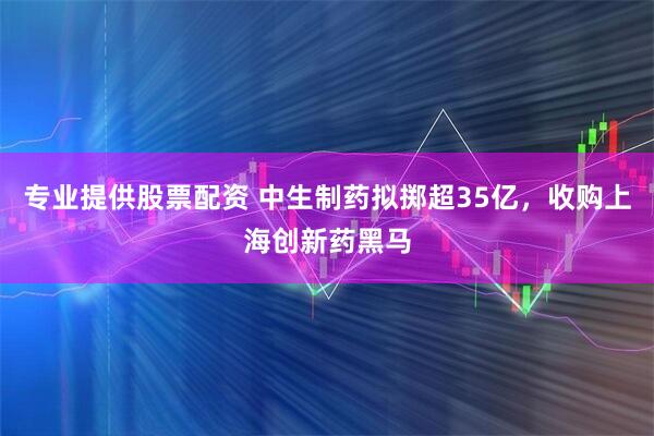 专业提供股票配资 中生制药拟掷超35亿，收购上海创新药黑马